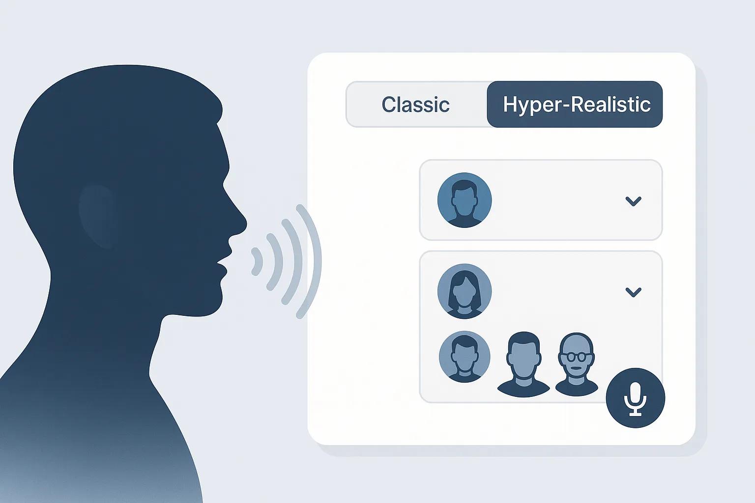 Doculator AI Voice Selection