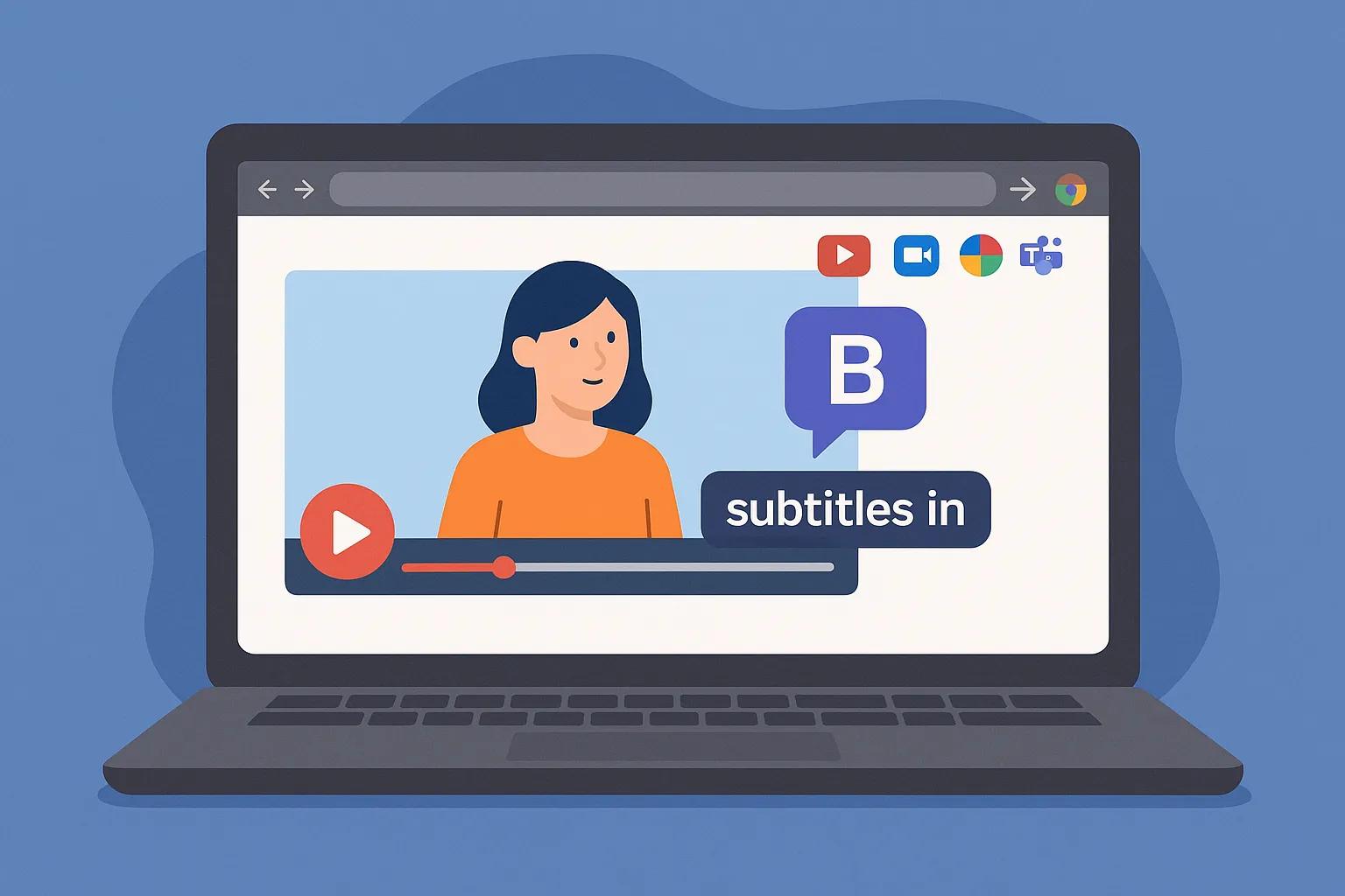Video Translator Addons Chrome extensions for real-time translation