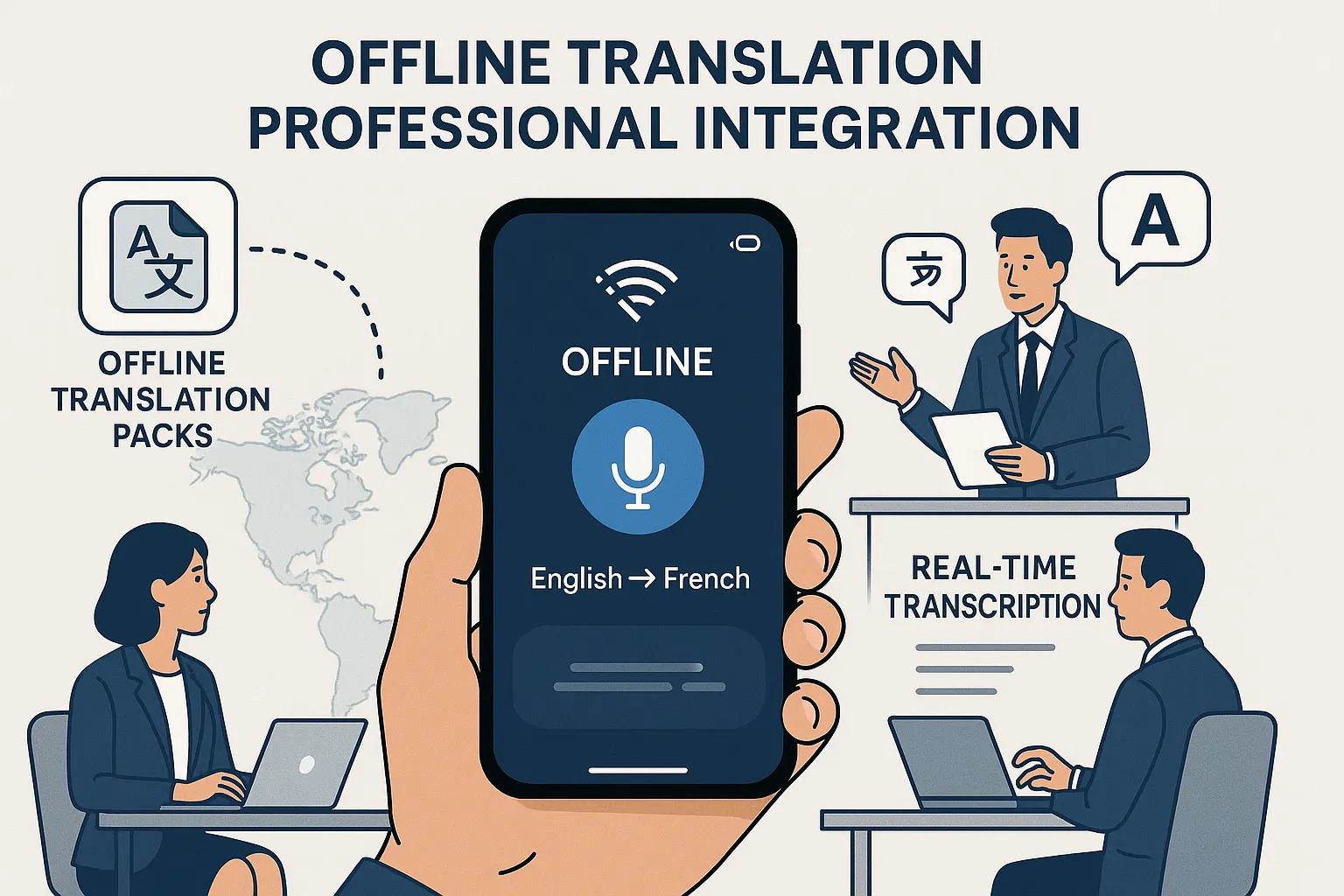 Voice Translator offline and business features