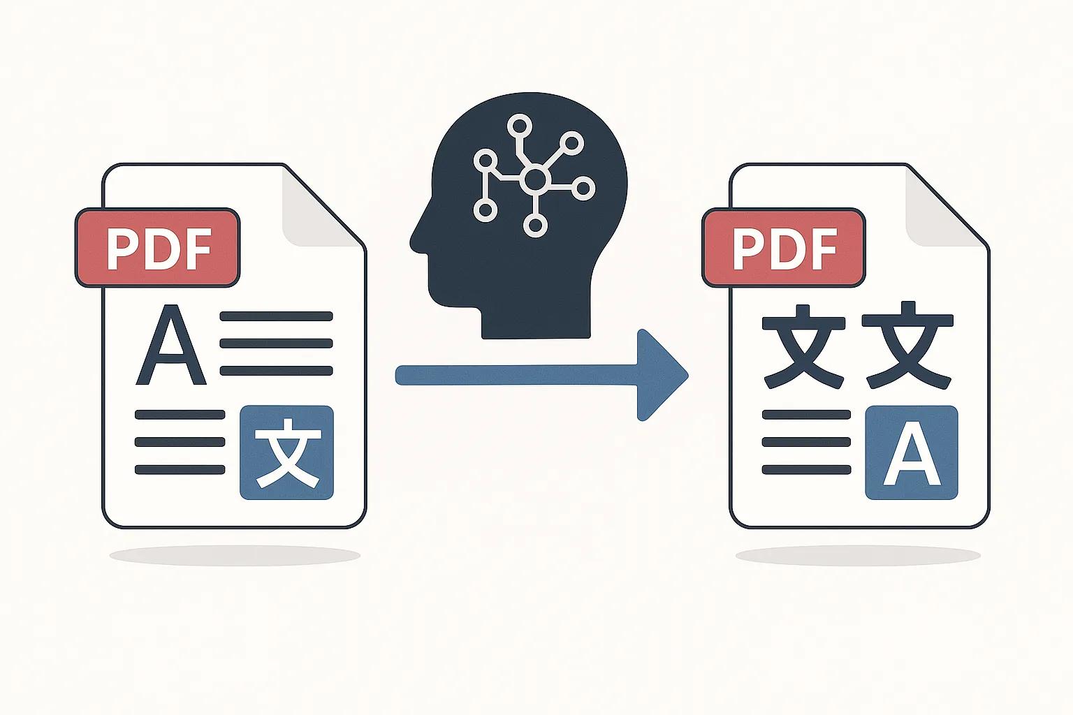 PDF Translator AI technology translating documents